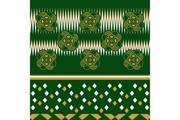 Abstract Geometric Decorative Tradition Graphics