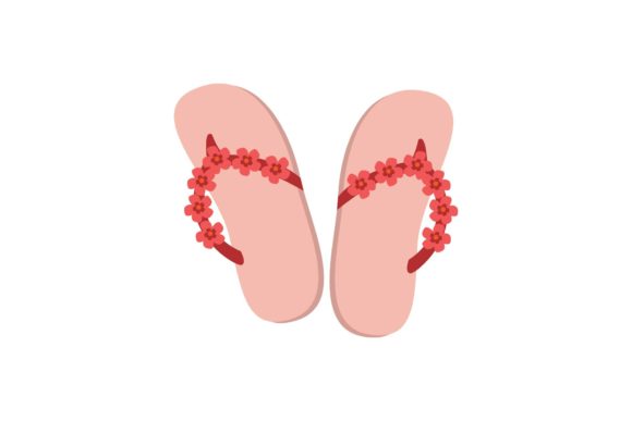 Decorative Beach Flip Flops Graphics & Freebies Review
