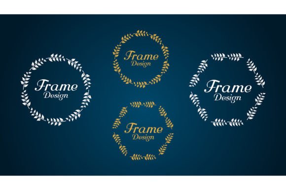 Decorative Botanical Frames for Logos 08 Review