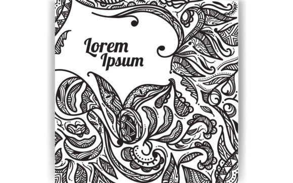 Decorative Template Coloring Page Book Graphics Review
