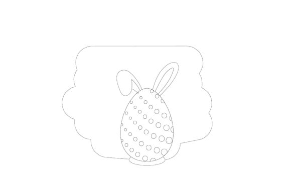 Easter Egg Decorative Coloring Page: Graphics & Coloring Pages Amp