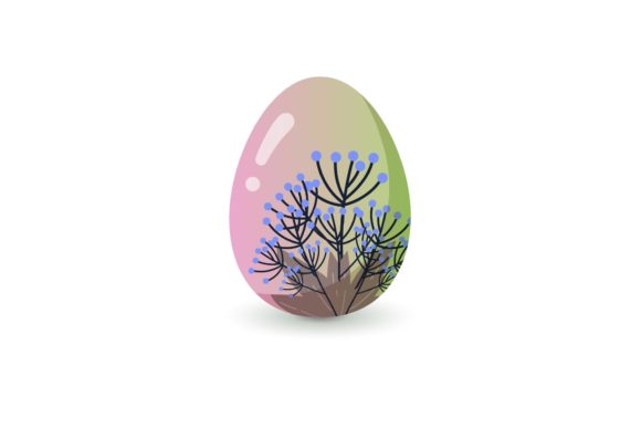Easter Egg Decorative Flower: Graphics & Freebies Review