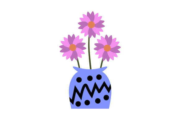Flower Icon Design Colorful Decorative Graphics & Icons
