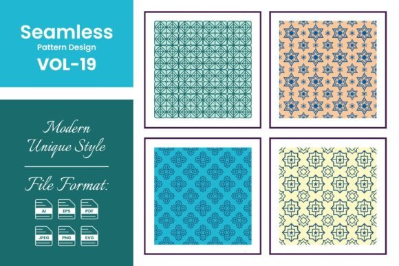 Islamic Decorative Pattern VOL- 19 Graphics & Patterns Review