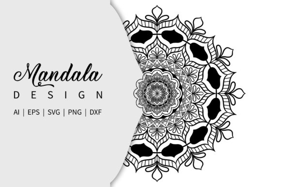 Mandala for Henna: Graphics & Coloring Pages Amp