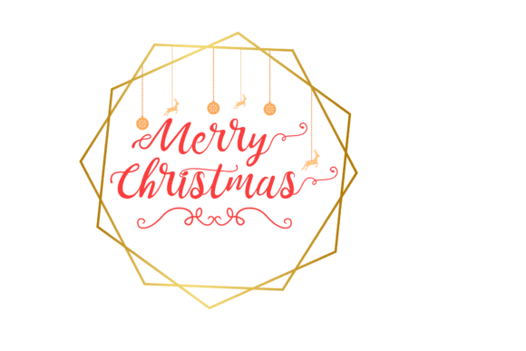 Merry Christmas Design Decorative Vector Graphics & Icons Review