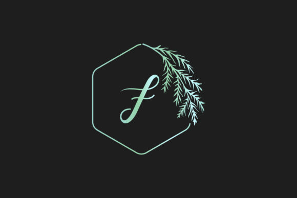 Modern Monogram Decorative: Graphics for Crafts