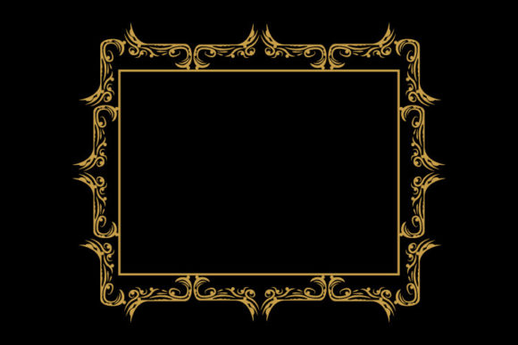 Retro Decorative Artistic Floral Frame Review
